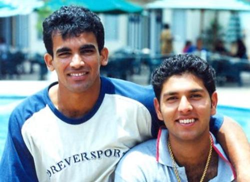 **Rare Clicks Of Yuvraj Singh & Zaheer Khan**
Happy Birthday   