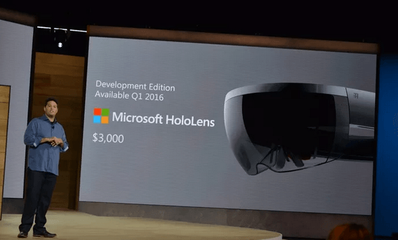 ManojKBhoir's tweet photo. Microsoft announced the availability of HoloLens development kit at the Windows 10 devices… https://t.co/fMdCPqDXVY http://t.co/bZixZ2DPvz