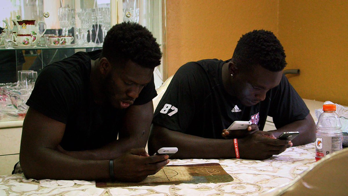 .<a href="/J_Sifrin_87/">Jean Sifrin</a> has support by his side as he readies to sign a deal with the @colts. #TheAgent