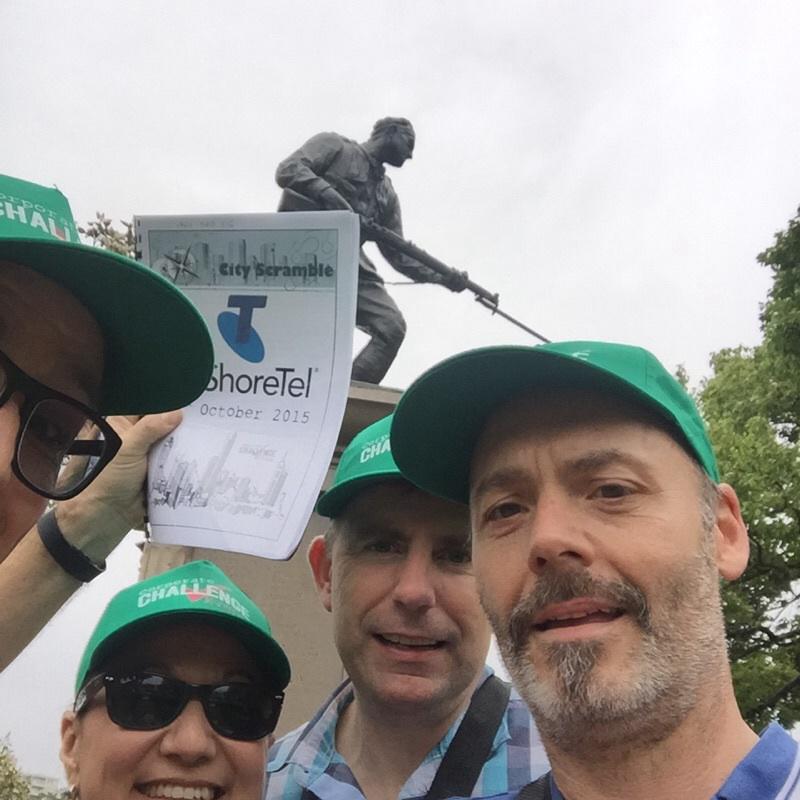TarrantLeslie's tweet photo. @ShoreTel @Telstra, team 13 #telstraShoretelCityScramble http://t.co/pQyWSiOXON