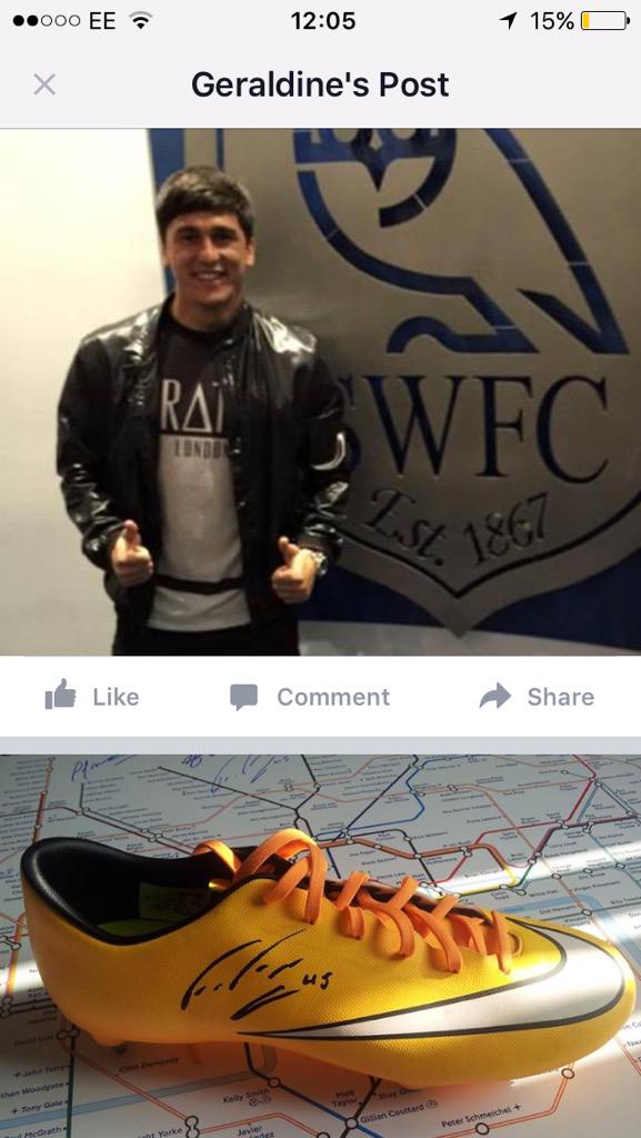 Foriestieri signed football boot open too offers