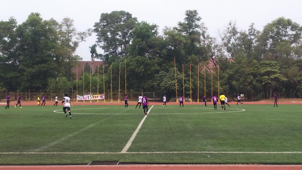 Pertandingan Gunadarma vs Trisakti dimulai!!