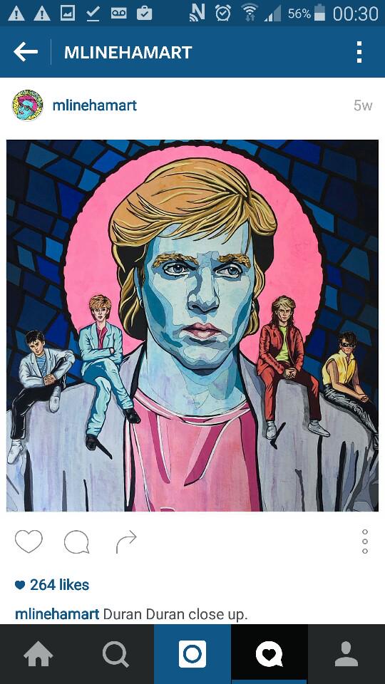 Happy Birthday here is a pic of Simon Le Bon with little Nick, John and Andys on his shoulders x 