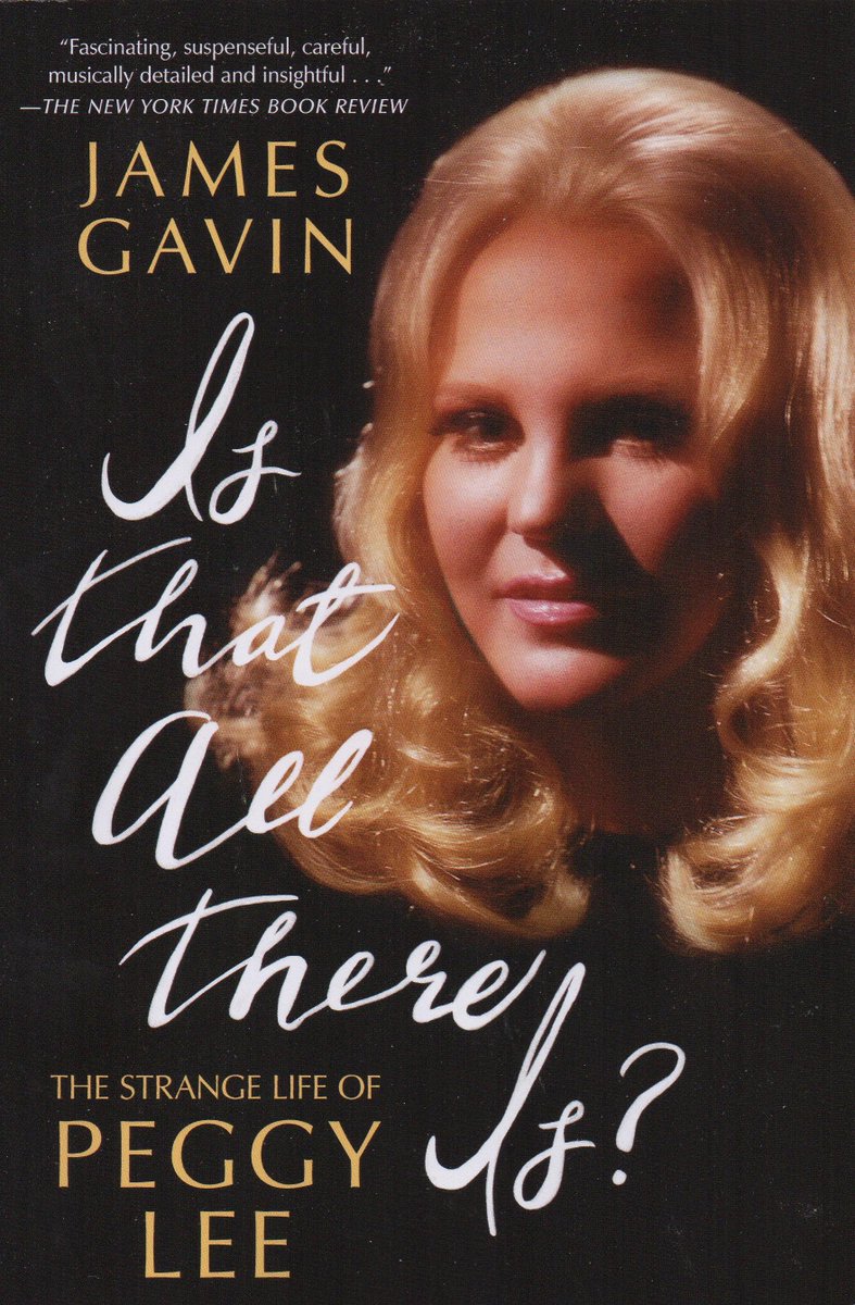 JamesGavinBooks's tweet photo. Coming Nov.: #IsThatAllThereIs?TheStrangeLifeOf #PeggyLee in paperback, bearing a Times rave+others. @SandraBernhard http://t.co/OIiaZdmnqP