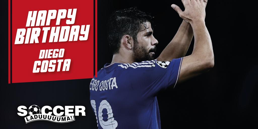 Happy Birthday to Spanish and striker Diego Costa! 