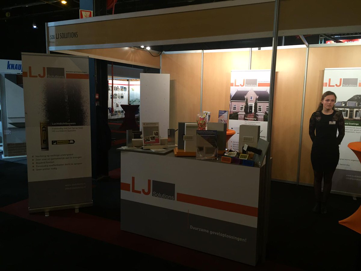 InnotecNL's tweet image. #bouwbeurs 2015, we zijn er weer klaar voor. Samen met #LJSolutions presenteren we het systeem luchtdicht bouwen