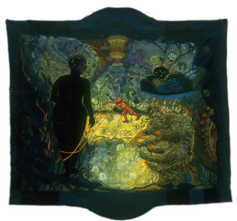 JardindeMaud's tweet photo. Baroque Green
http://t.co/JreKeOi9fI
#textile #paintingonsilk #madebyhand #embroidery #quilting #knitting #art #wool http://t.co/ddwmcQQw6e