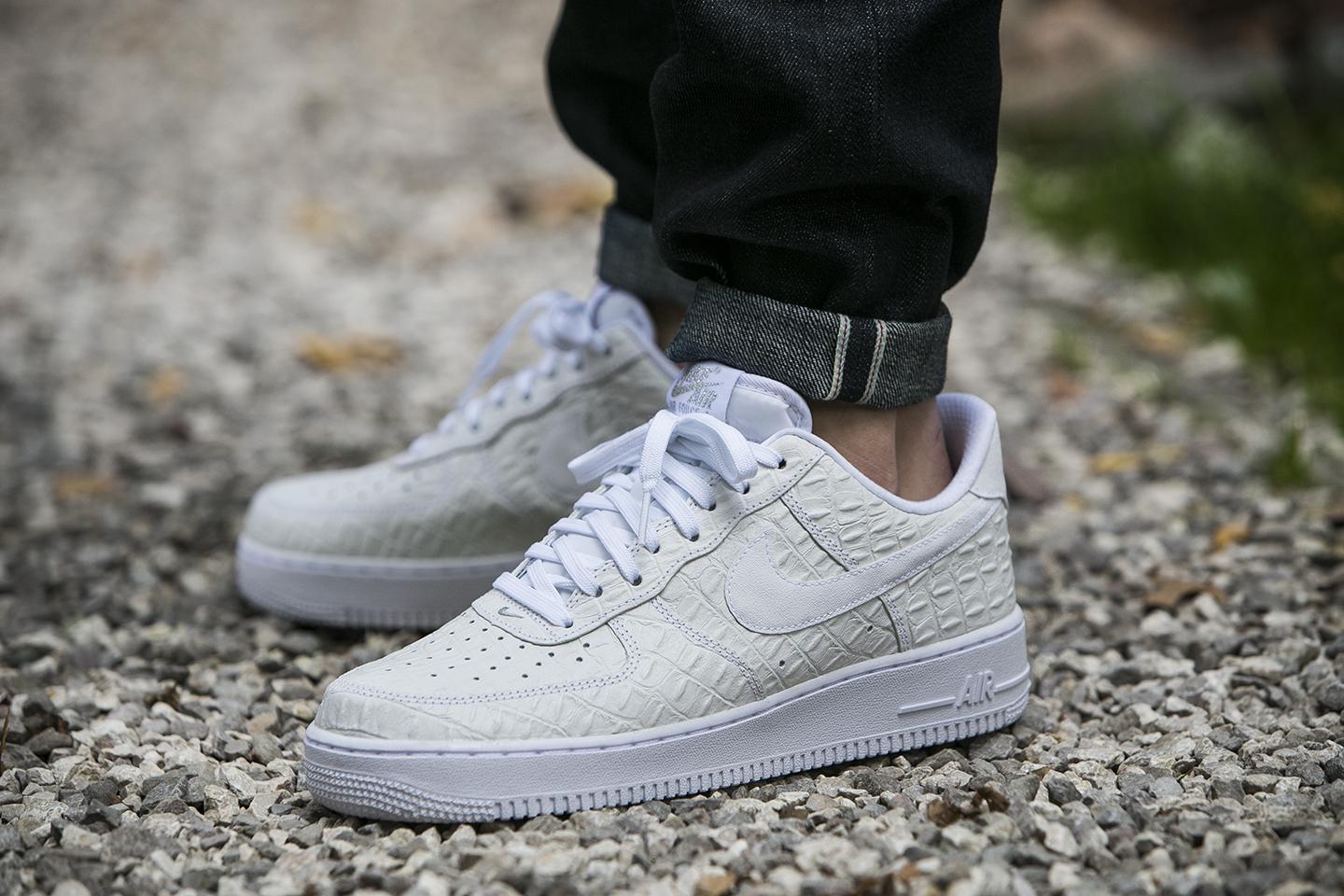 Nike Air Force 1 LV8 White Croc Review