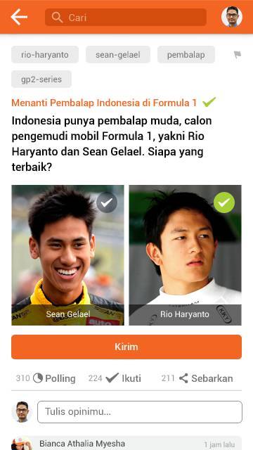 OPINI_id's tweet photo. Opini apps for Android kini sudah bisa diunduh di Google Play!! langsung cuss kesini yaa.. https://t.co/q6IcNjESKX http://t.co/Jv9CXqY0Vw