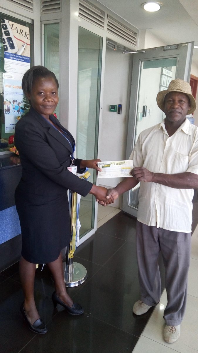 BenaAwino's tweet photo. @ABCBankGroup #CustomerSelfieWeek with Mr. Kamula @ libra branch http://t.co/qgen6rH7FH