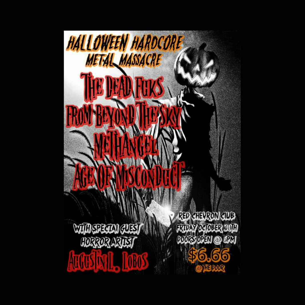 ageofmisconduct's tweet image. IT'S GONNA BE FUKING EPIC!!! \\m//

The HALLOWEEN HARDCORE METAL MASSACRE Halloween Heavy Metal Show