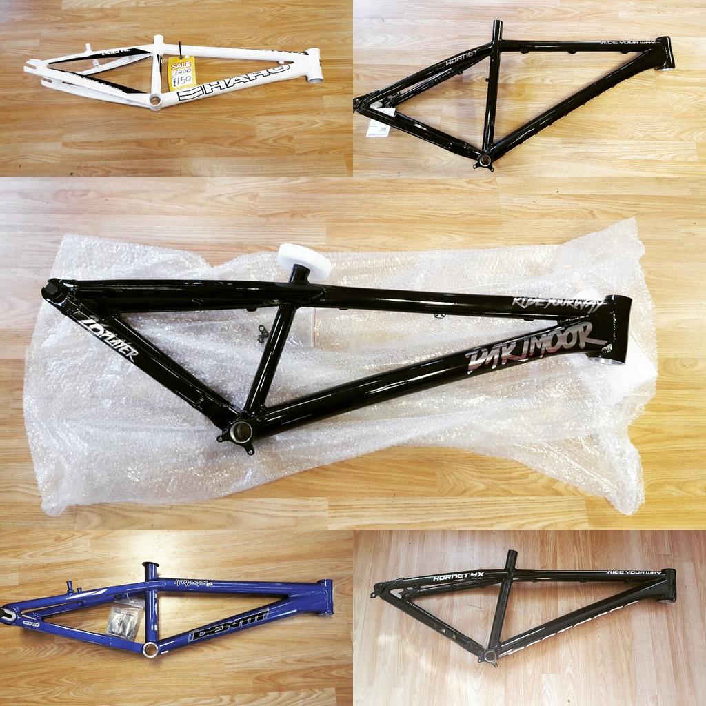 DCcycles's tweet photo. We know we are framous. But 5 going out the door today. #winnerproject #bmxrace #dirtjump #enduro #hardtail http://t.co/jYBIIypSvm