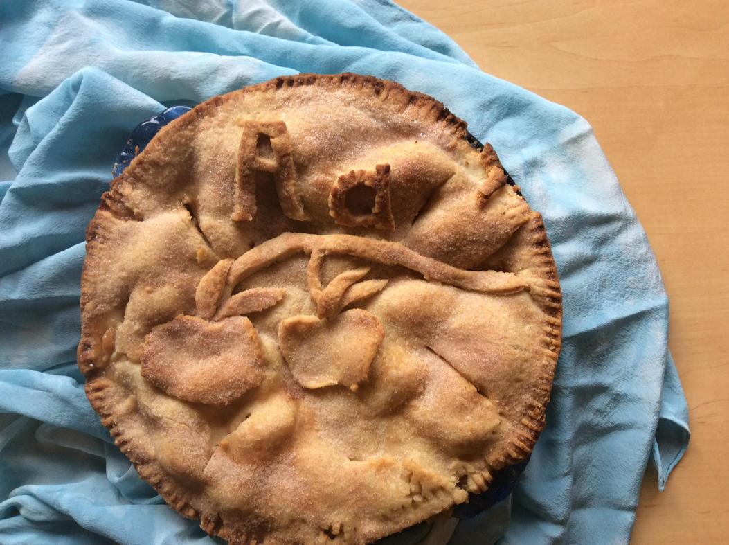 BerkWaldorf's tweet photo. Good morning! Apple pie for parent association coffee by parent Jamie Lamond. #FallintheBerkshires http://t.co/EaUeA9gRpy