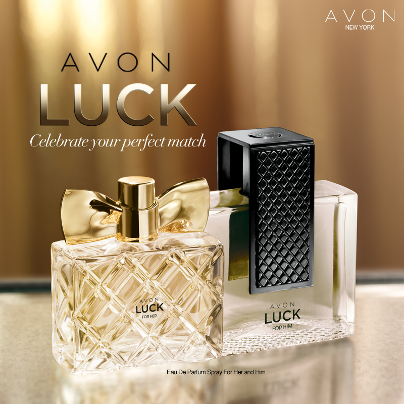 AvonIndia's tweet photo. Add some Luck to your life with our Sparklingly luxurious fragrances for him and her. #GiftLuck http://t.co/9RpeHISRjq