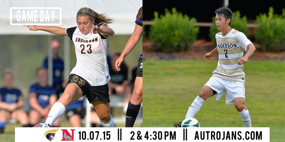 AUTrojans's tweet photo. It's #GameDay for AUWS &amp; @AU_Mens_Soccer! The Trojans take on Newberry beginning at 2 p.m.

#GoAUTrojans http://t.co/gYFdMoH6rB
