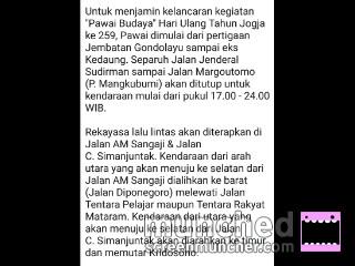 Zaeenisa's tweet photo. @Jogja24Jam @zenimybie #jogja nie ada infonya.. http://t.co/d6VNrhdpY8