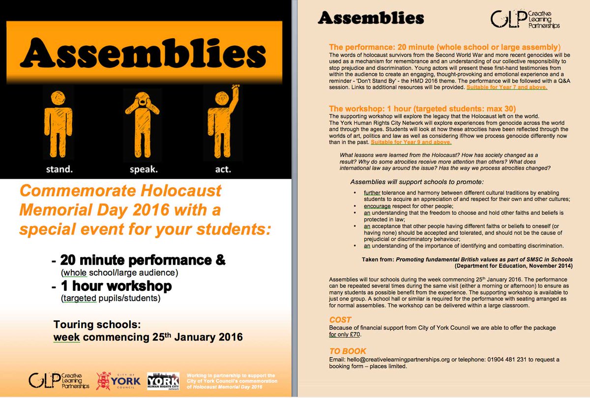 colin_clp's tweet photo. We're delivering this for schools in #york to support @CityofYork commemorations for #hmd15 @HMD_UK http://t.co/C5m01Rlt1W