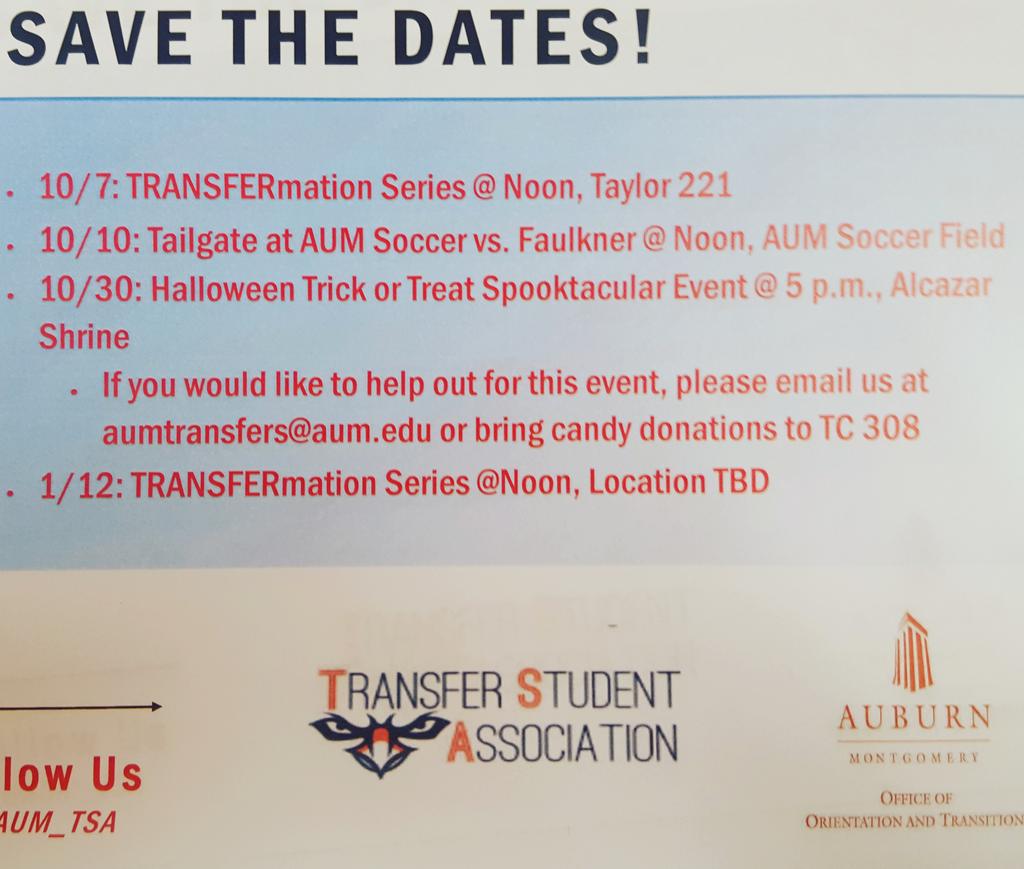 Good morning students! Thank you so much for hanging out with us yesterday! We have some more events on the horizon!