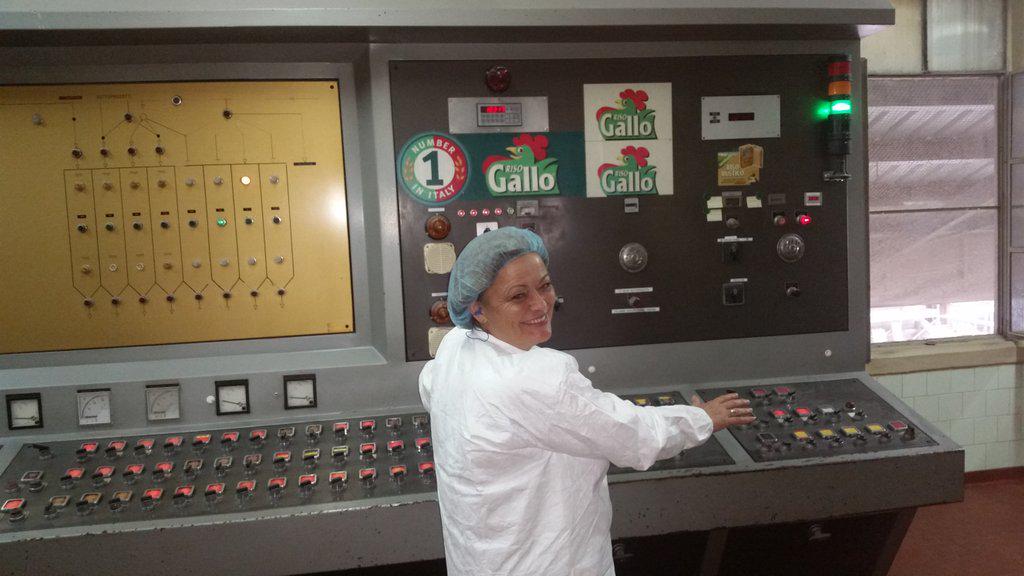 Rona at the controls!!