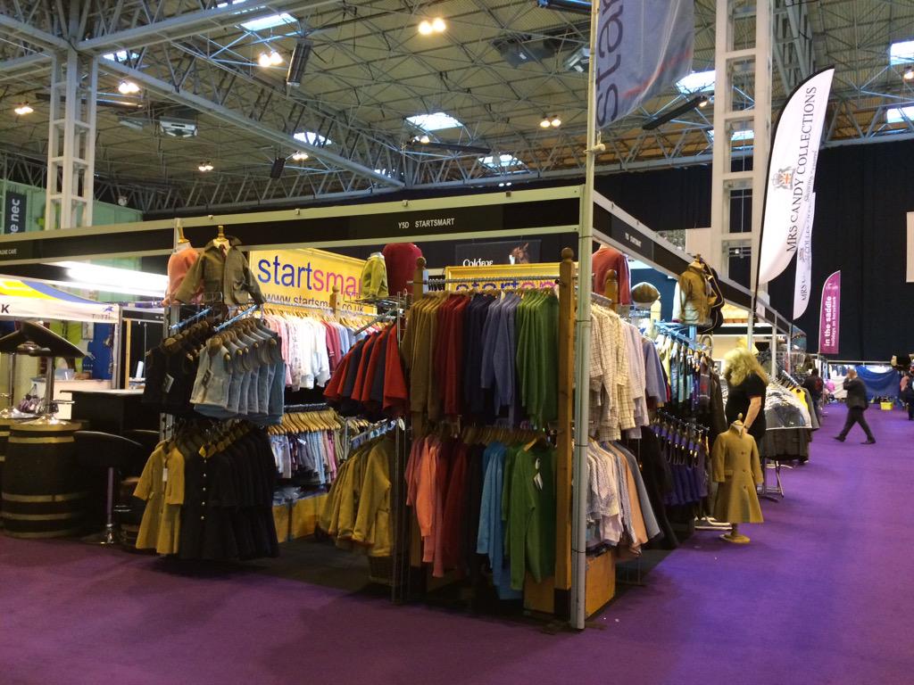 _Startsmart's tweet image. Come and visit us at the first day of HOYS. Hard to miss the flag!