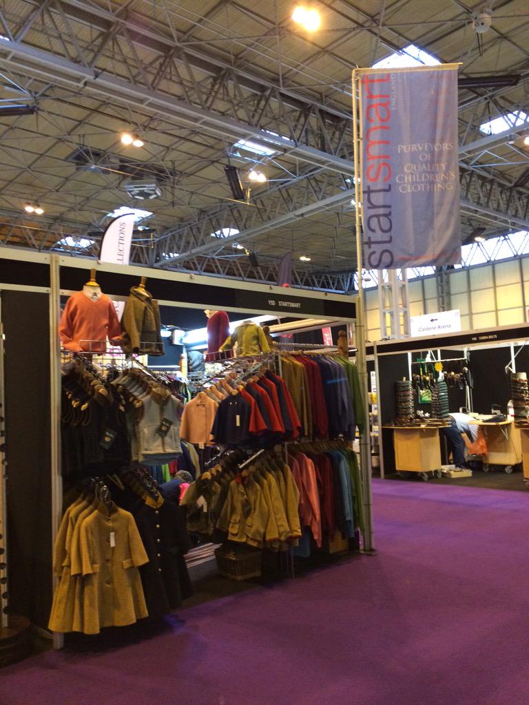 _Startsmart's tweet image. Come and visit us at the first day of HOYS. Hard to miss the flag!