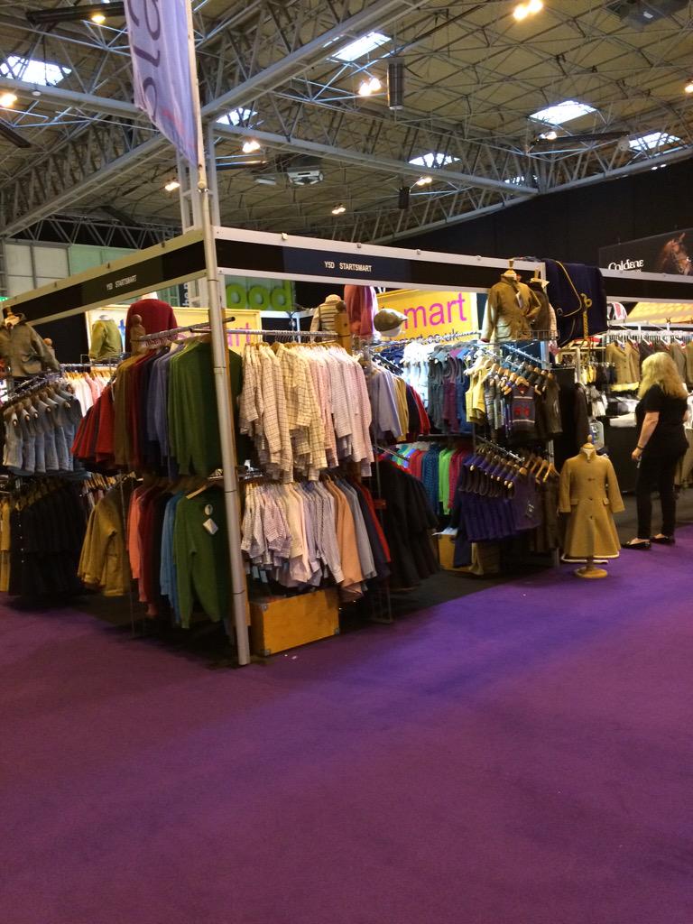 _Startsmart's tweet image. Come and visit us at the first day of HOYS. Hard to miss the flag!