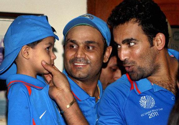 Happy birthday to the swing king Zaheer Khan on behalf of Virender Sehwag & all his fans  