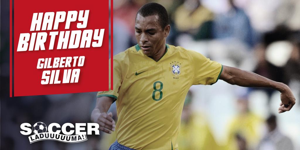 Happy Birthday to  Brazilian and legend Gilberto Silva! 