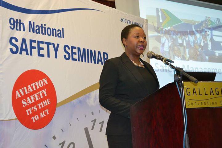 OfficialSACAA's tweet image. Welcome address by the Director of Civil Aviation from @SA_CAA , Ms @poppykhoza  #NSS2015 #KeepingYouSafeInTheSky