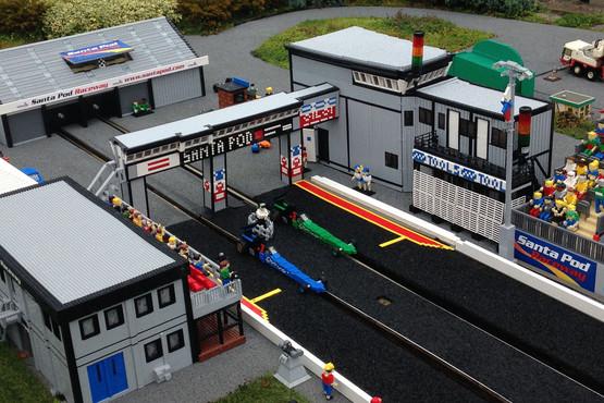 Lego drag strip sale
