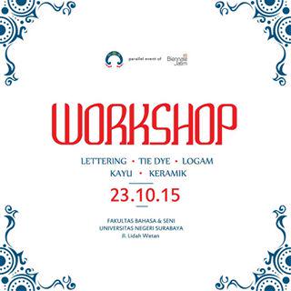 yuk dateng, workshop bisa diikuti semua jurusan lhoo... kunjungi sosial media dari "buffalo gathering" !!! <a href="/bemunesa/">BEM UNESA</a>