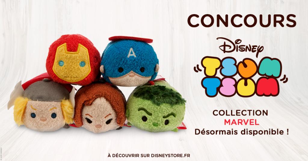 DisneyFR's tweet photo. Les #TsumTsum Marvel arrivent chez Disney Store ! RT pour tenter de remporter ces 5 nouveaux arrivants ! http://t.co/orYem6GUfN