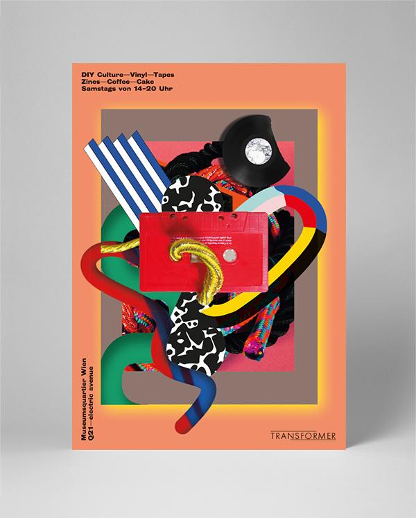 saysaysayinc's tweet photo. Nouveaux posters for great Transformer Music Store at @mqwien! DIY/vinyl/ tapes/zines— every Sat 2–8pm @q21 #knowq21 http://t.co/d1oWtmZR9u