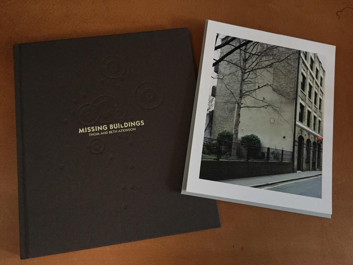 Photomonitor's tweet photo. And my copy of #MissingBuildings just arrived : superb. Get yours at @HwaetBooks launch Oct 8 @TPGallery http://t.co/P8X0NmTNTv