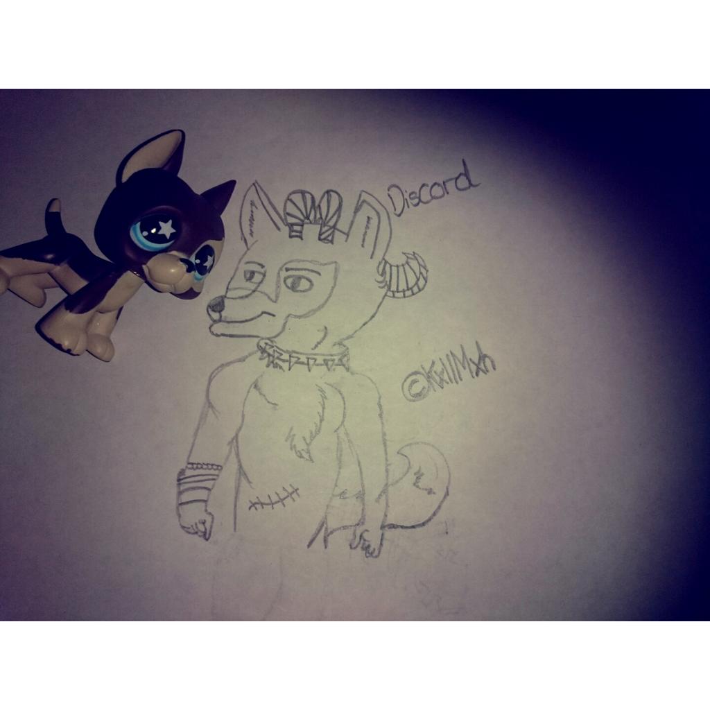 LittlestBritish's tweet photo. I really loved how Discord turned out ^.^ 
Insept a bit of the face xd 
#drawing http://t.co/auiotGVDxP