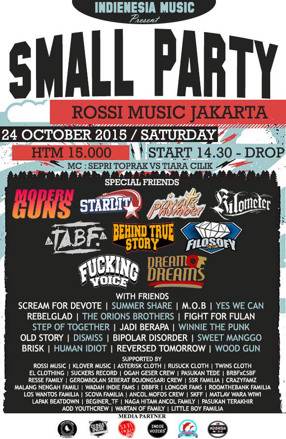 Fix !! 24-10-2015 at <a href="/RossiMusic_/">RossiMusik Fatmawati</a> w/ <a href="/ModernGuns/">MODERN GUNS</a> <a href="/starlitpoppunk/">STARLIT</a> @TABF_Official <a href="/BEHINDTRUESTORY/">IG : BEHINDTRUESTORY</a> <a href="/pnprivatenumber/">Private Number</a>