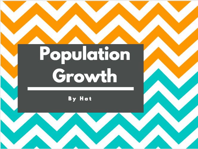 WondHatter's tweet photo. been working on my presentation of population growth. Using Canva http://t.co/p3YK4A0Miw