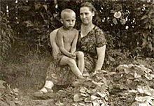 HAPPY 63rd BIRTHDAY VLADIMIR!! Live Long and Prosper!! Photo of Vladimir Putin with his mother 1958 