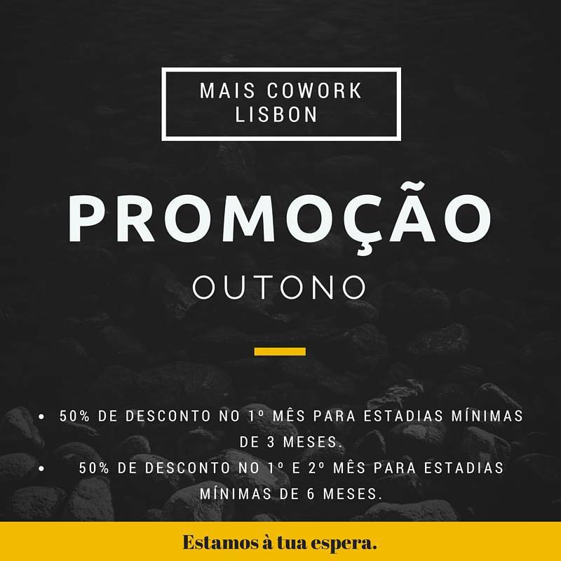 TeamMais1's tweet photo. Promoções | Mais Cowork Lisbon https://t.co/1mxmTH7Yuz http://t.co/VoVuwsauNx