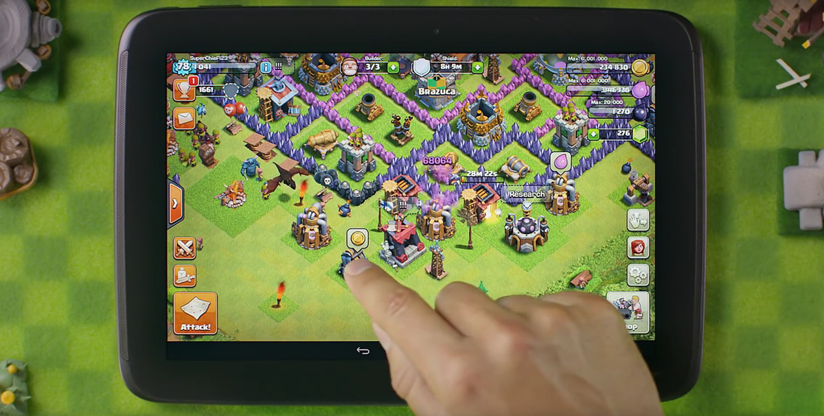 ClashofClans's tweet image. Chief! Save your game progress with Google Play on Android: supr.cl/GooglePlay 👍
iOS: supr.cl/GameCenter
