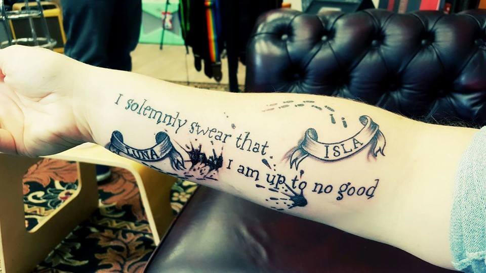 I do so solemnly swear I am up to no good tattoo tattooartist tat   TikTok