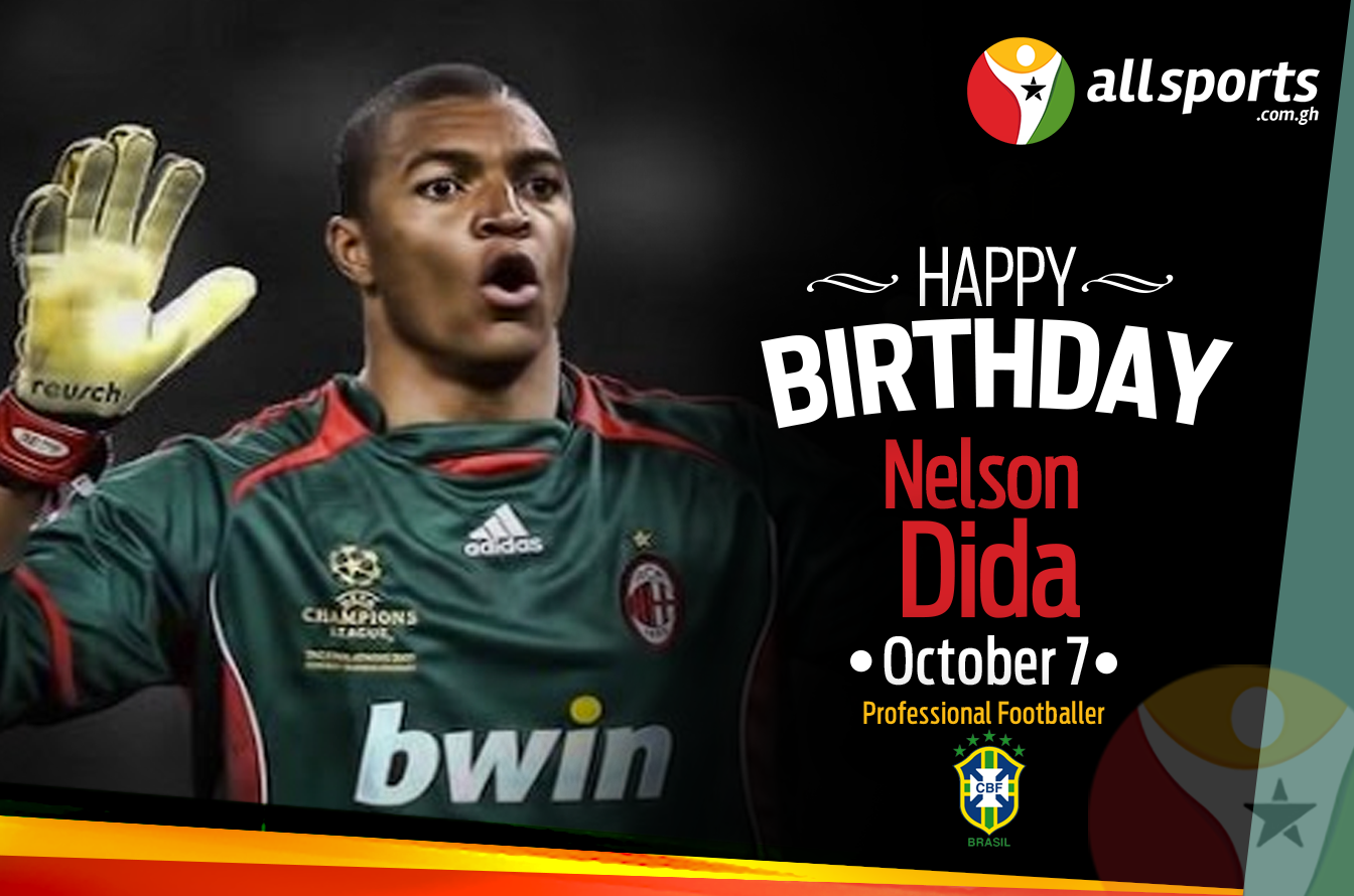 AllSportsGh wishes former and international, Nelson Dida
a HAPPY BIRTHDAY as he turns 44 today! 