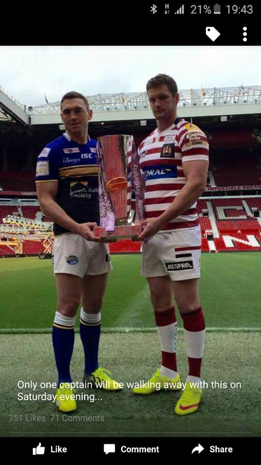 We are so proud to Sponsor <a href="/WiganWarriorsRL/">Wigan Warriors 🍒⚪️</a> Best of luck for the Grand final @ oldTrafford on Sat. We will be there!!
