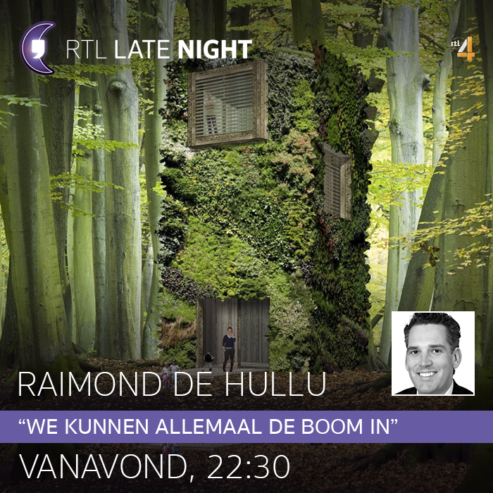 rtltonight's tweet photo. Permanent leven in een boomhut; @Oas1s_com ziet dit als dé oplossing in duurzaam wonen! #RTLLN #OAS1S http://t.co/zb01BDlPLd