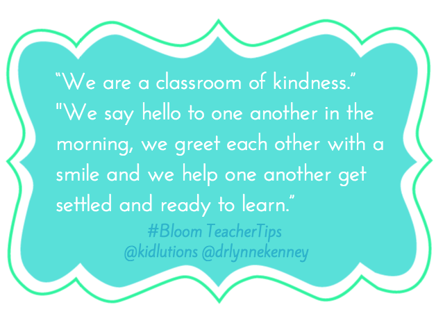 DrLynneKenney's tweet photo. Let's create classroom cultures of kindness! #education http://t.co/tgnbTKrg3B http://t.co/uBVAA56qTP