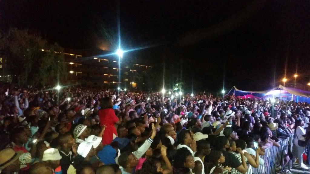 GivenMamabolo's tweet photo. Early hours of #EFFTurfloopParty http://t.co/2mKUVskNEP