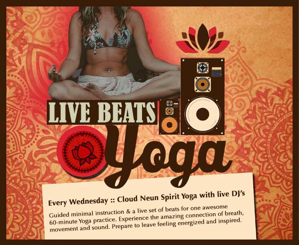 LIVE BEATS YOGA tonight 6.30-7.30pm <a href="/Brixtonbloc/">Brixton Bloc</a> #yoga #music #dj facebook.com/events/9110843…