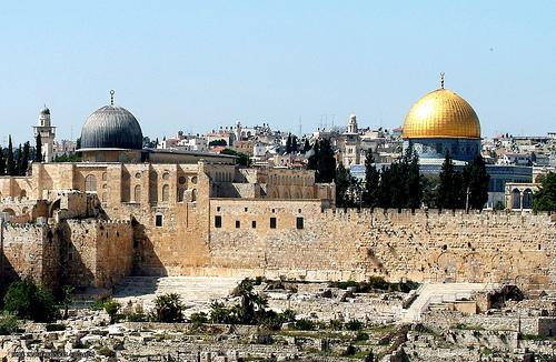 الاقصى لون قبة المسجد مدينة القدس