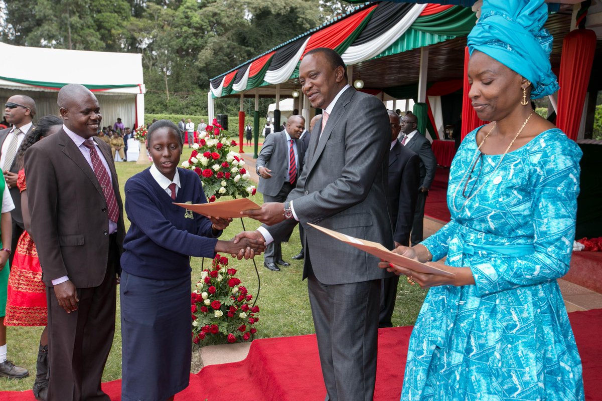 Image result for President's Award-Kenya Gold Award Presentations at State House.