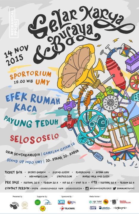 <a href="/hmjkpiumy/">HMJ KPI (KKI) UMY</a> 14/11/2015 | "Mechanical Project" at Sportorium UMY | Guest Star: ERK, Payung Teduh, SelosoSeloID